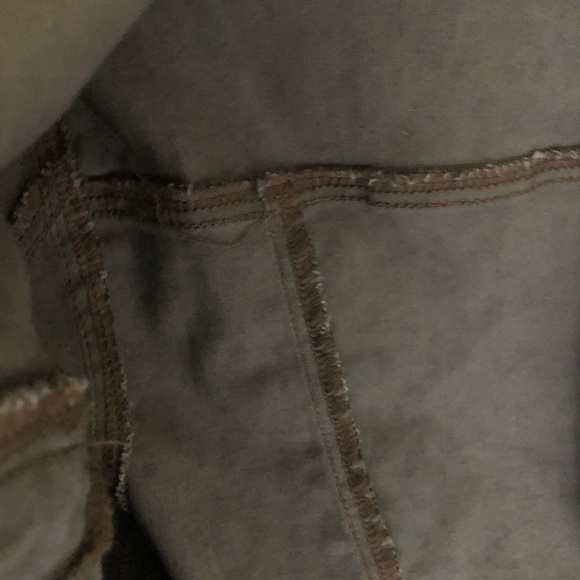 Cheetah Bengal Print Tan Sharp Denim Jean Jacket - Picture 5 of 13